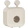 Plastic Suction Bathroom Toilet Paper Holder Wall Mount With Waterproof Design For Home Use
