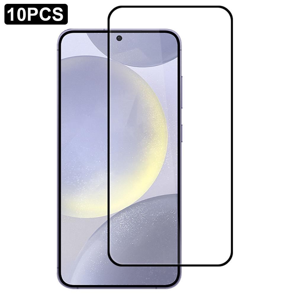 

10Pcs For Samsung Galaxy S25 High Aluminum-Silicon Glass Film Full Glue (Fingerprint Unlock) Type A