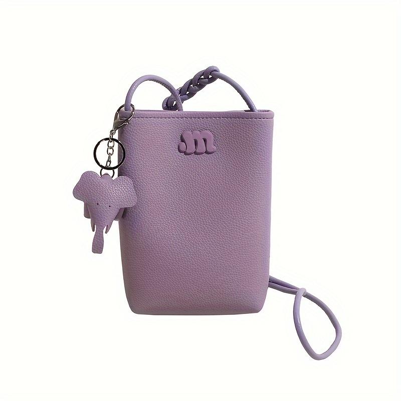 

Сумка через плечо Mini Elephant для мобильного телефона — ультракомпактная, стильная, фиолетовый