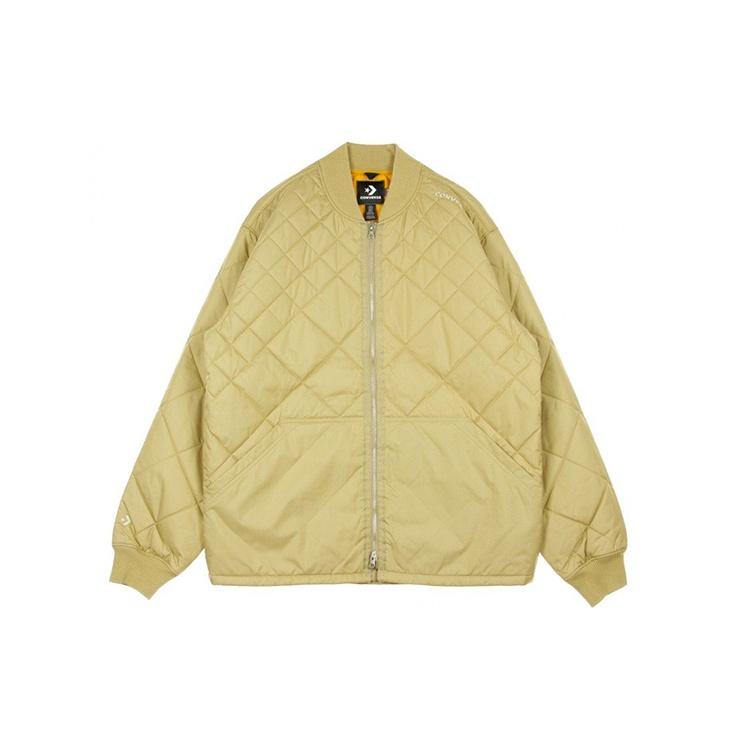 Converse Utility Fleece Padded Jacket Asia Sizing Beige Men s 10019458-A04 XXL