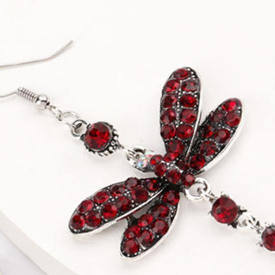 1 pár vážek s háčkem naušnice Barva drahokamu střapec Etnický styl Vintage Elegantní Hypoalergenní Dámské Dívčí Visací náušnice Módní šperky