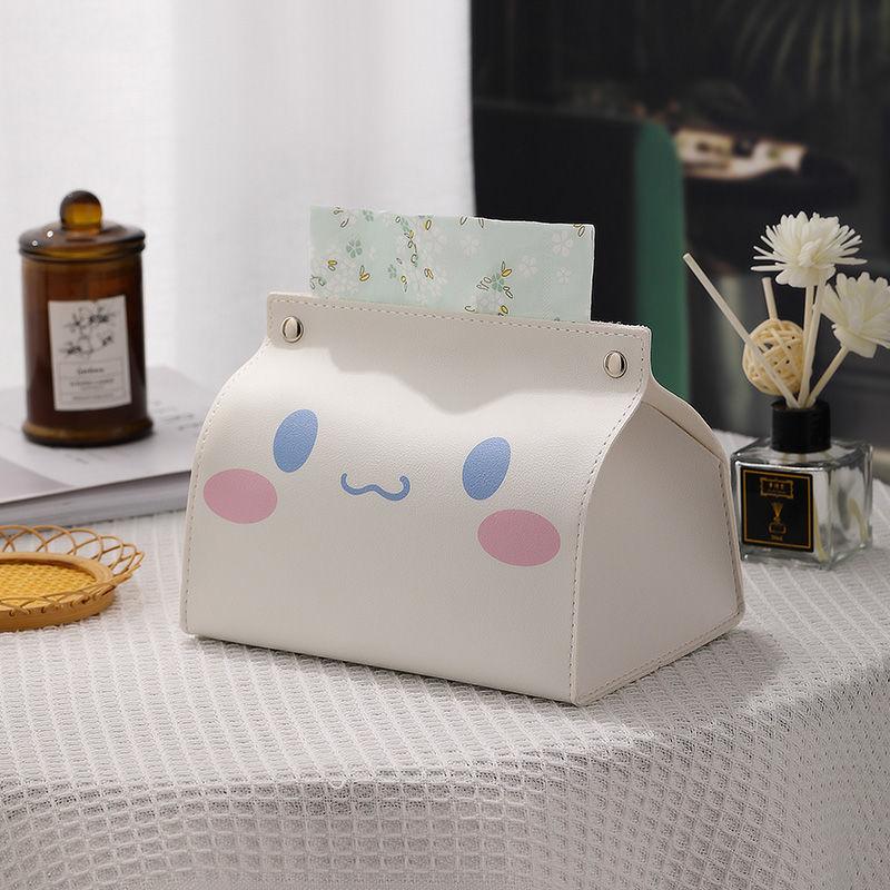 Desktop Tissue Storage Box for Dorm Bedroom - Tissue Holder