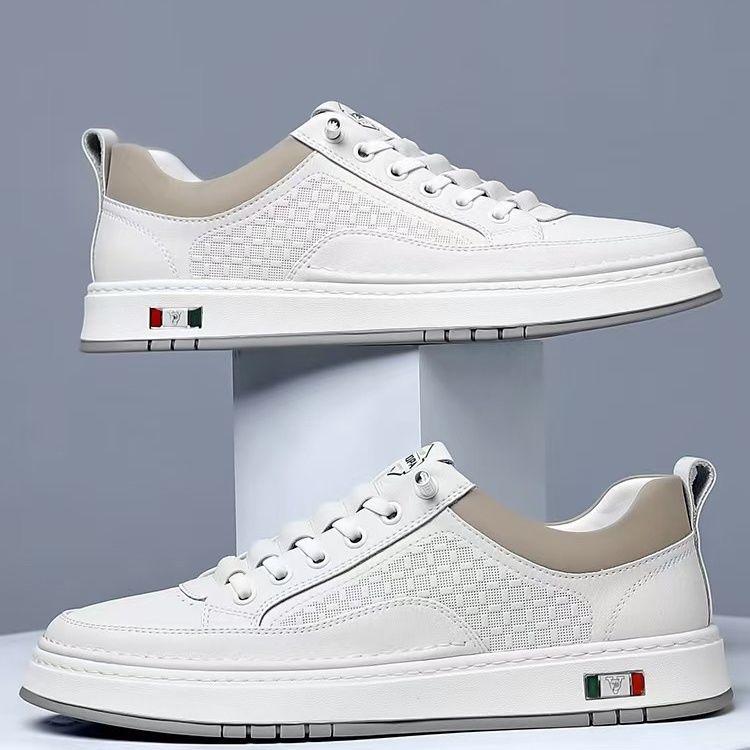 New Men's Casual Sports Shoes Trendy Korean Style Breathable Upper Shoes Versatile Popular Men's Footwear