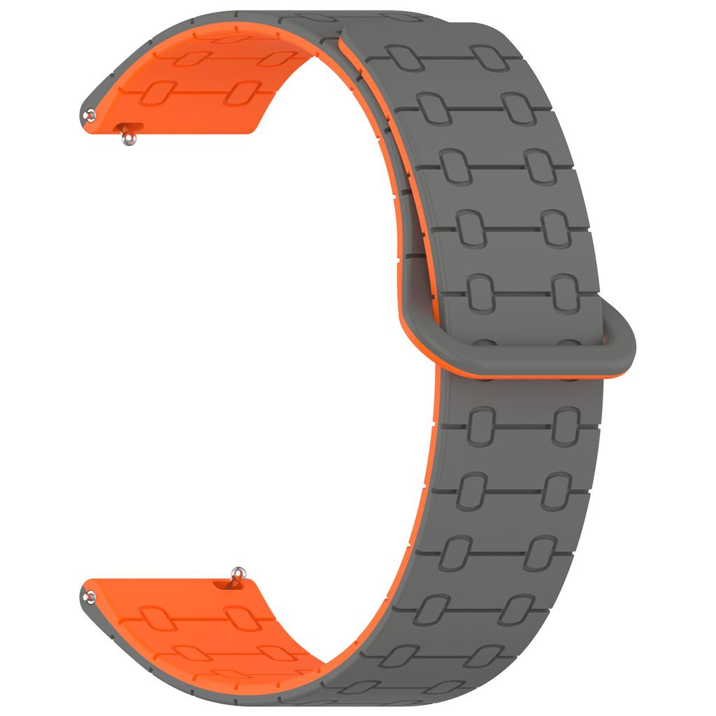 22mm Silicone Strap For Huawei Watch GT5 Pro GT4 GT3 GT2 46mm Magnetic Band Sport Bracelet For Xiaomi Watch S4 S3 S2 S1 Active