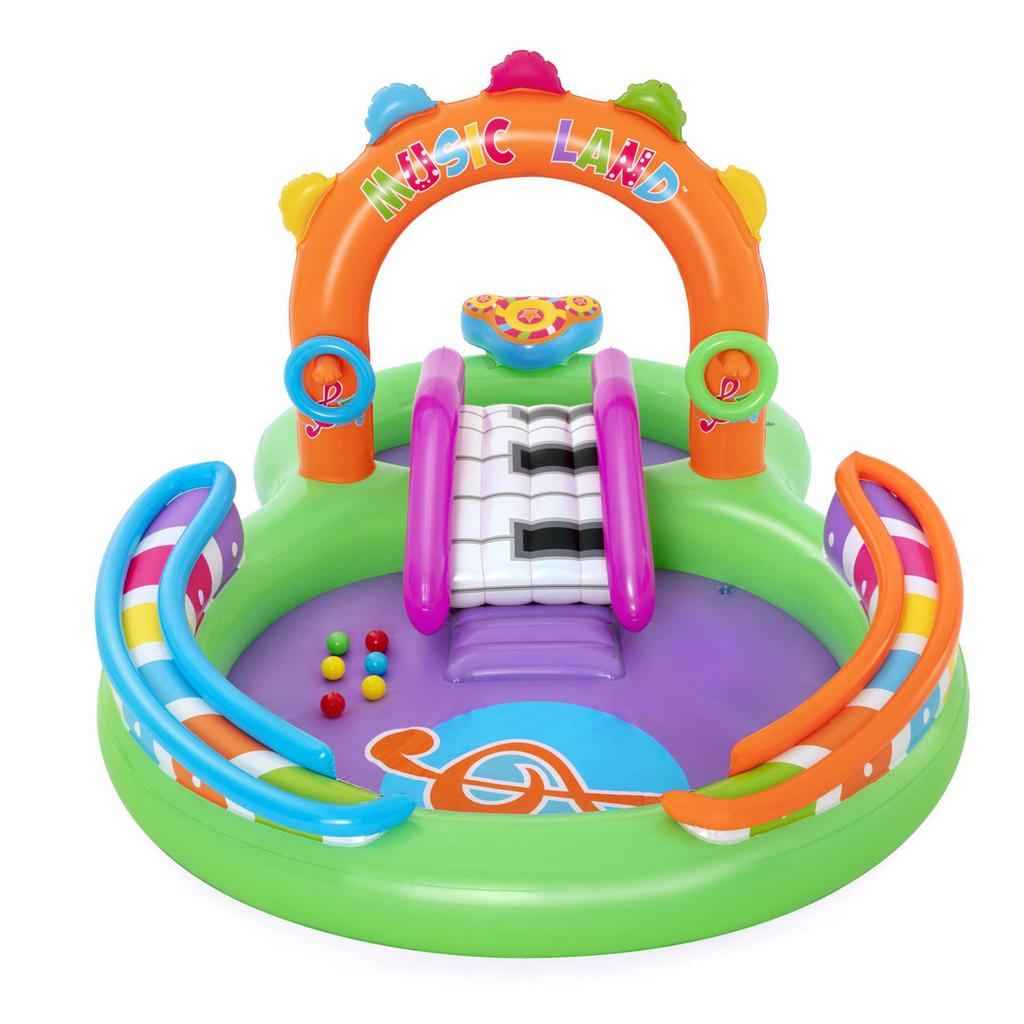 Inflatable Playground Sing 'N Splash 295 X 190 X 137 Cm Bestway 53117