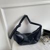 Vintage Soft PU Leather Shoulder Bag Women Large Capacity Crescent Hobo Bag Wide Strap Sling Bag for Work Travel and Casual Outings