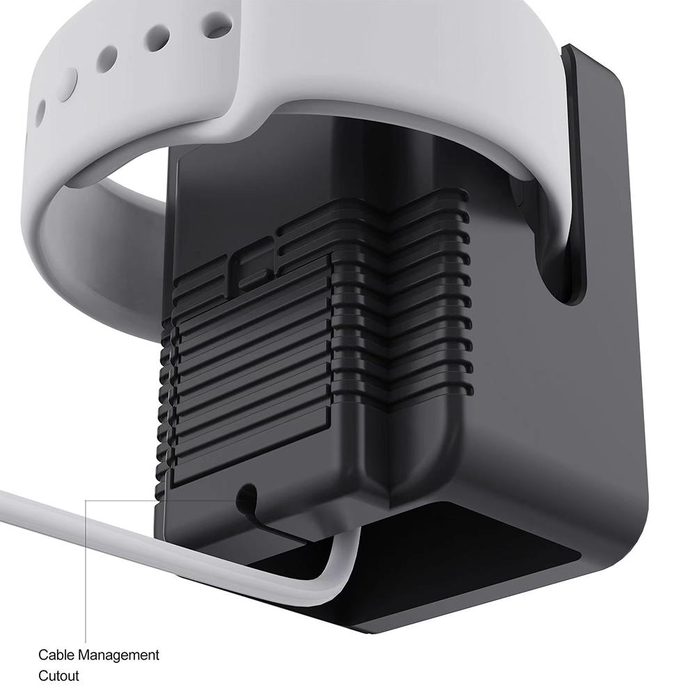 Silikonový nabíjecí stojan pro Apple Watch 7 6 5 4 IWatch 3 2 1 Držák nabíjecího doku Kreativní herní konzole Tvar Držák hodinek Základna