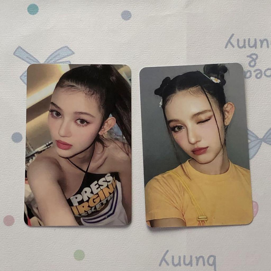 [USED] NewJeans Daniel Get Up Super Shy Sanok Trading Cards (2 pieces)