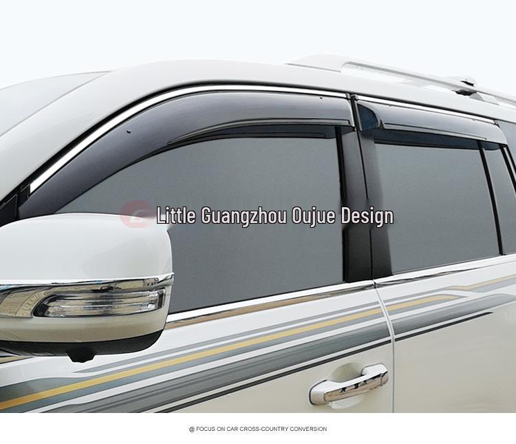 Toyota Land Cruiser LC200 (08-20) Middle East Version Window Rain Guards