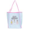 New Canvas Bag Ins Wind Versatile Shoulder Bag Large Capacity Cartoon Nylon Double-sided Back Canvas Commuter Tote Bag