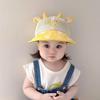 Adorable Mesh Wide-Brim Sun Hat for Babies – Breathable, UV Protection Baseball Cap for Boys & Girls