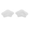4 Pairs Shoe Filler Heel Grips Ergonomic Soft Cushioning Effect Reusable Toe Insert Heel Pads for Big Shoes