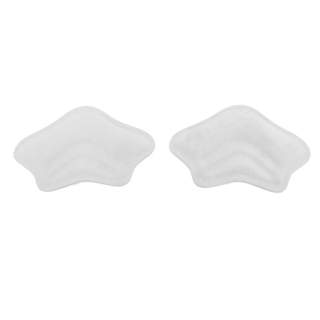 4 Pairs Shoe Filler Heel Grips Ergonomic Soft Cushioning Effect Reusable Toe Insert Heel Pads for Big Shoes