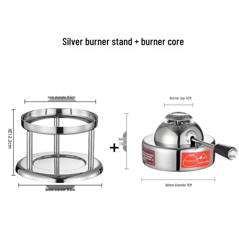 Wutuo Hammered Stainless Steel Mini Hot Pot