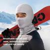 Trendy Warme Ademende Skihelm Hoofddeksel Sneldrogend Winddicht Balaclava Volledig Gezichtsmuts Elastisch Thermisch Helm Binnenmuts Cap Unisex