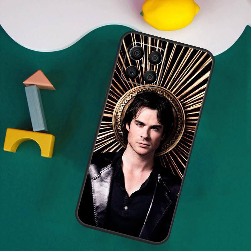 Damon Salvatore Vampire Diaries Case For Honor 200 Pro 50 70 90 X9a X8a X8 X9 X8b X9c X9b Honor Magic 7 Lite 5 6 Pro Cover