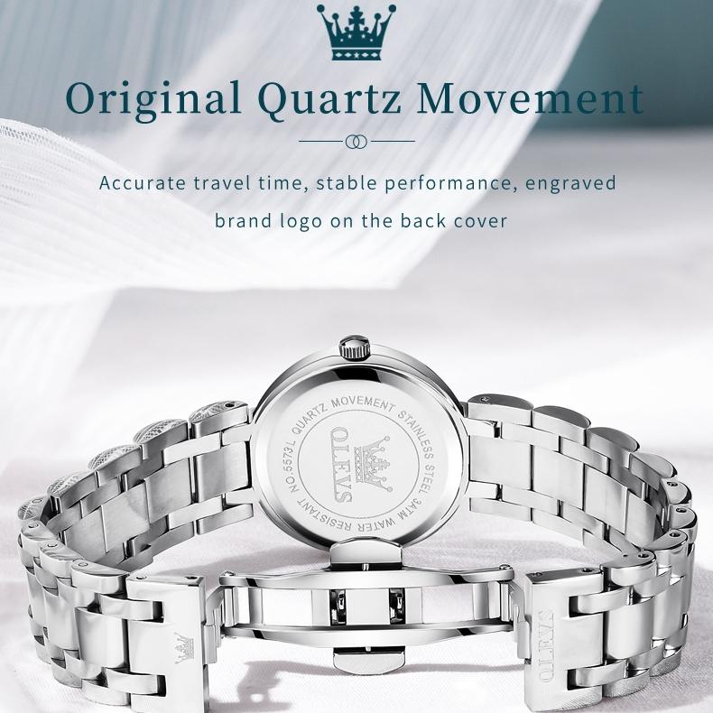 OLEVS Značkové dámské hodinky Dámské hodinky na vysoké úrovni vzhledu Módní Nike Vodotěsné Quartz Dámské hodinky