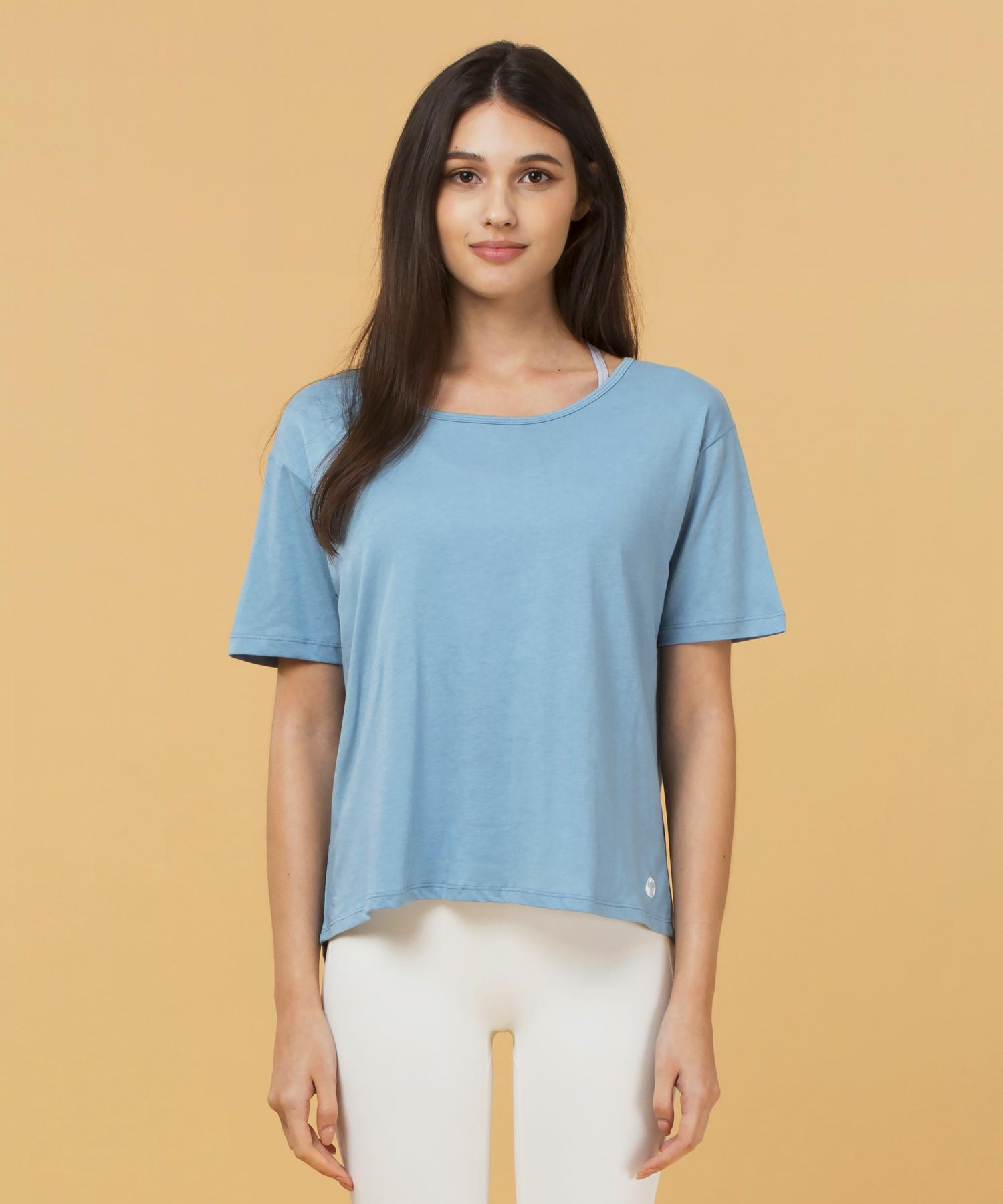 Reina Mora Various Cover Top Milky Blue [M-55-66] T104