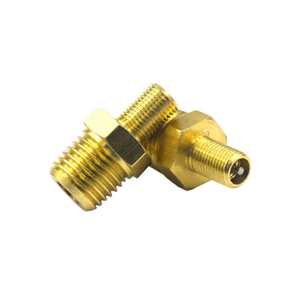 Tire Valve Core Tires Parts Valve Yellow 1/4in Brass