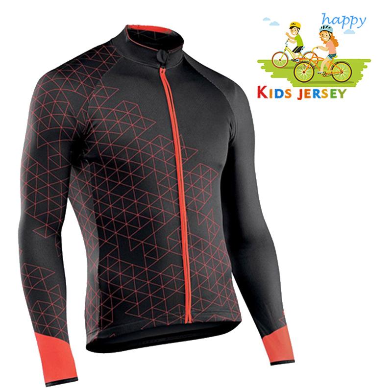 Maillot de Ciclismo de Manga Larga para Niños 2026 Otoño Conjunto de Maillot de Ciclismo para Niños Niño Niña Bicicleta MTB Ropa de Ciclismo Transpirable
