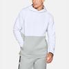 Under Armour Recovery Training Sports Hoodie Men Tops White 1344145-100
