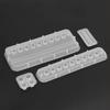 4pcs Silicone Material Pencil Storage Rack Mold Desktop Organizer Mold  For DIY Crafts