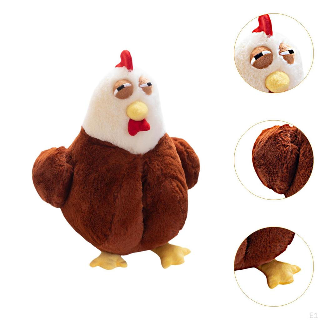 Chicken Pillow Toy Animal Pierme Pillower Children Birthday Gift for Bedroom