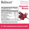 Organic beetroot milk thistle maintains cardiovascular health and promotes physical health with 120 capsules