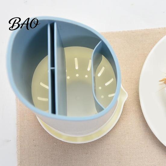 Modern Kitchen Gadget Storage Multi-compartment Draining Chopstick Holder, Plastic Utensil Organizer with Drain Removable Tool Tray, Compact