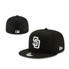 San Diego Padres, eenvoudig, honkbalpet, zonnehoed, geborduurde hoed