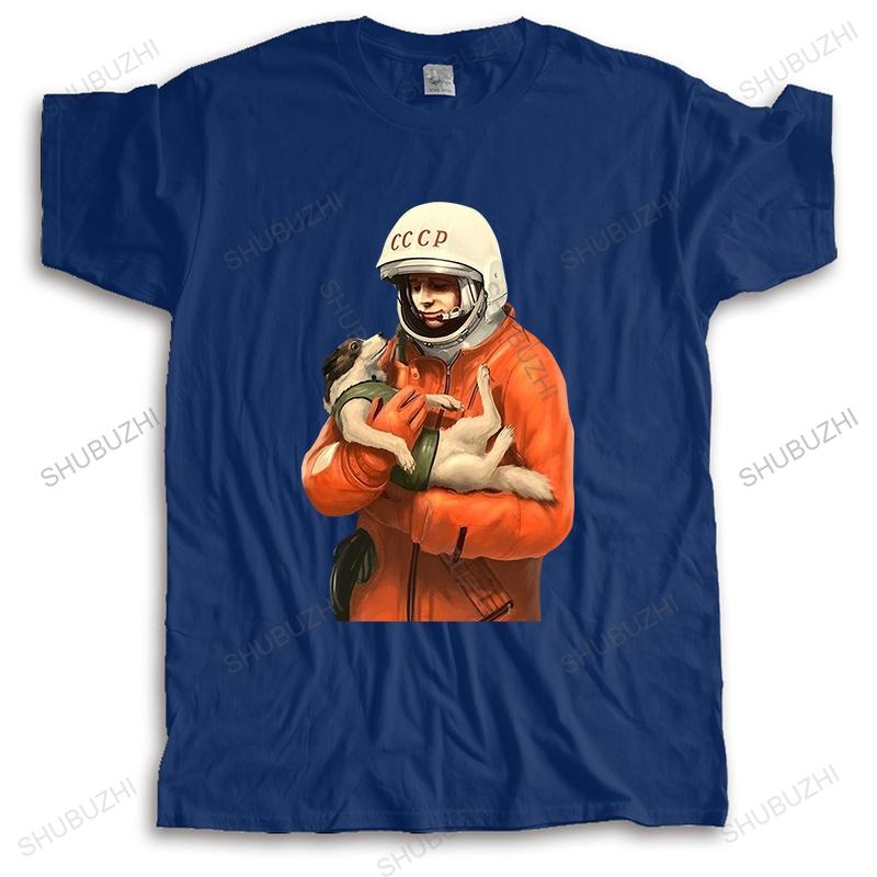 Hot sale men brand tshirt Fashion New Gift Tee Yuri Gagarin CCCP Russian USSR Soviet Union man Moscow Russia Funny T Shirt