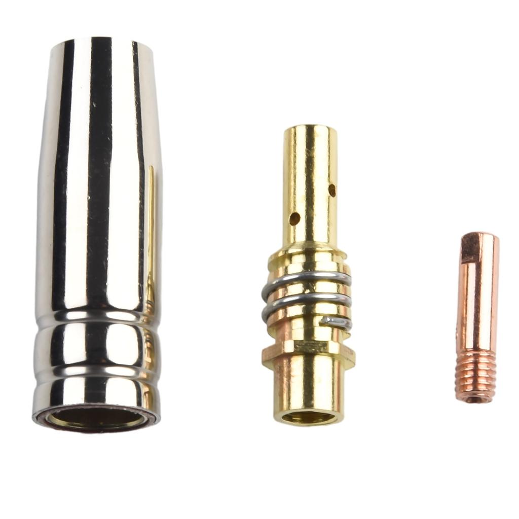 Nozzles 15AK MIG Accessories Tips Torch Welding 3pcs Contact