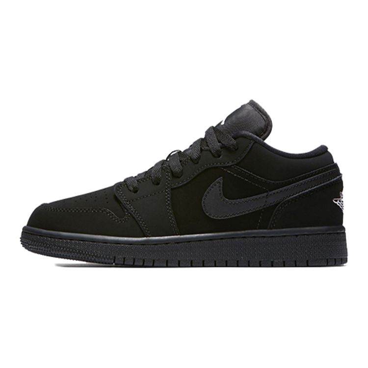 

Кроссовки Air Jordan 1 Retro Low GS Triple Black Kids 553560-019