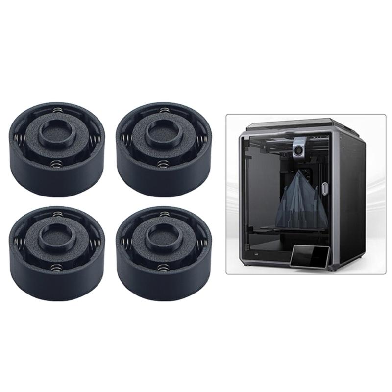 Talpă amortizantă pentru vibrații de înaltă performanță pentru imprimantă 3D K1se/K1C/K1MAX pentru îmbunătățirea stabilității Design cu aderență din cauciuc