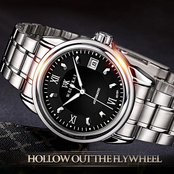 Neue Top-Marke, Luxus-Herrenuhr mit Box, wasserdichte Herren-Mechanische Uhren