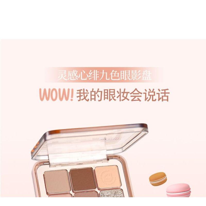 WODWOD - Inspirational Heartbeat 9-Color Eyeshadow - 3 Types