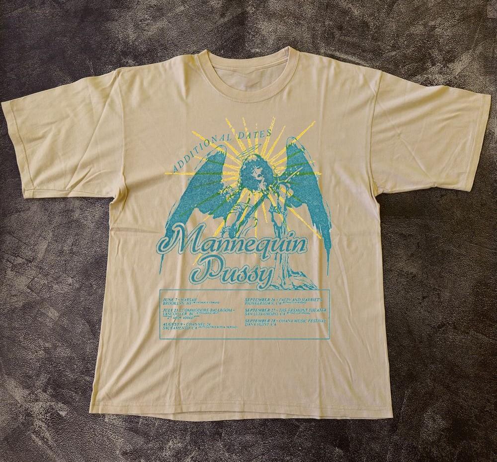 Mannequin Pussy Beige Short Sleeve Cotton  Unisex S-5XL BT1739 Unisex T-Shirt L