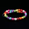 1 Streng Halloween Schedelkralen, Gotische Natuursteen Turkoois Kralen voor DIY Kettingen Armbanden Enkelbandjes Accessoires, Sieraden Maken Handwerk Kralen 38cm