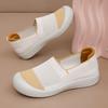 Summer Women's Flat Shoes Lightweight and Comfortable Casual Shoes Breathable Mesh Shoes Fashionable and Versatile