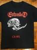 Entombed Crawl T-Shirt Short Sleeve Cotton Black Women Men Size S To 5XL