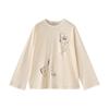 Chuyu Women's Lightweight Floral Print Long Sleeve T-Shirt