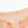 FINETOO Seamless Ice Silk Panties for Woman Seamless with Lace Underwear Comfort Lingerie Classical Wave Point Panties