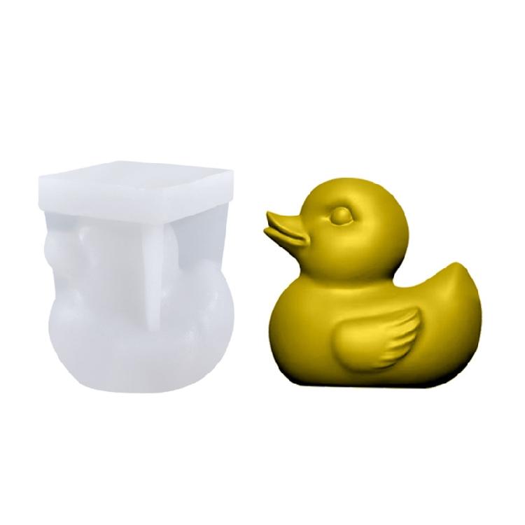 Multifunctional Crafting Mold Duck Shape Candle Making Supplies Suitable for Epoxy Resin Crafts Decorative Ornament