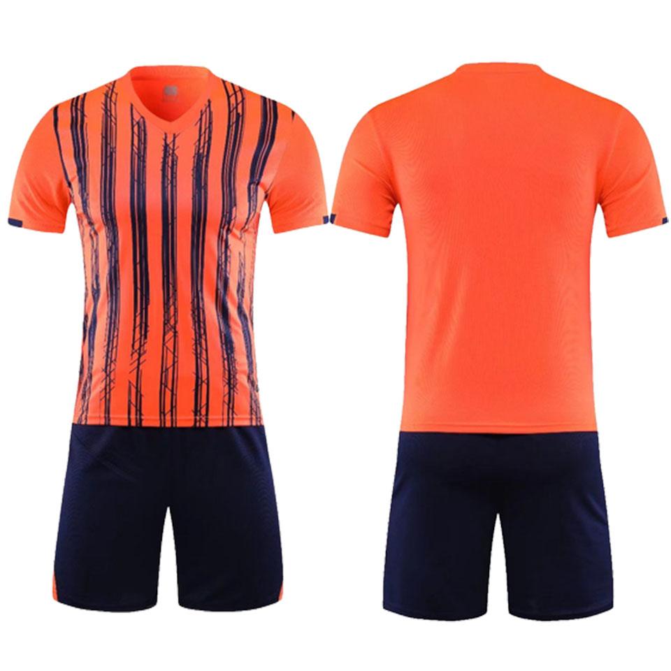 DIY Benutzerdefinierte Herren Kinder Fußballtrikot Anzug Schnelltrocknend Atmungsaktiv Club Schule Fußballmannschaft Trainingsuniformen 2-teilige Sportbekleidung 2023