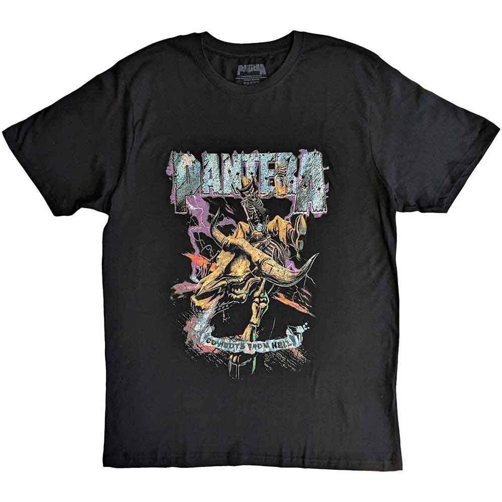 Pantera Women s Vintage Rider Black T-shirt L