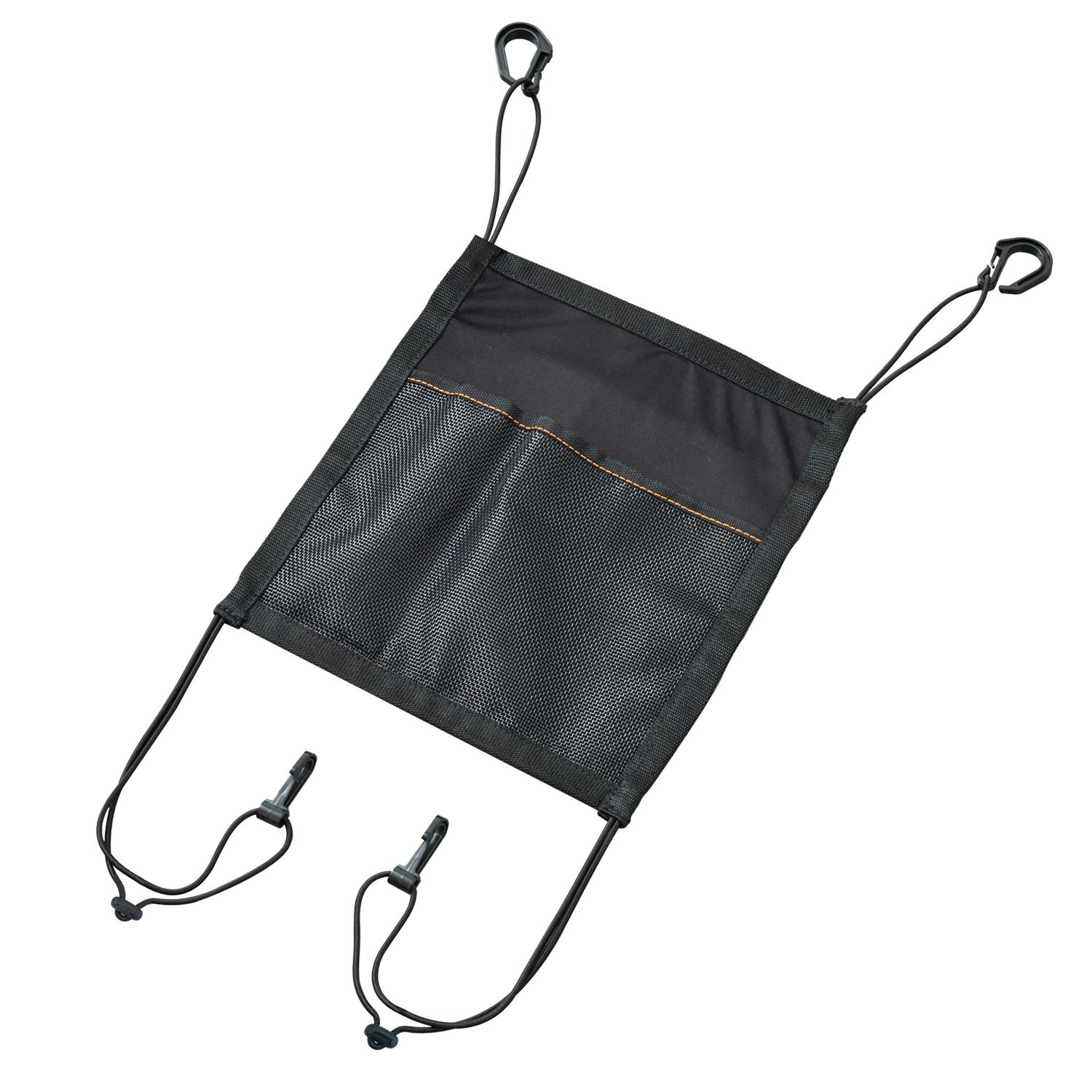 

SEIWA WA73 Органайзер для салона автомобиля, центральный, для подголовников с двумя штангами, карман, консоль, двусторонний, чёрный