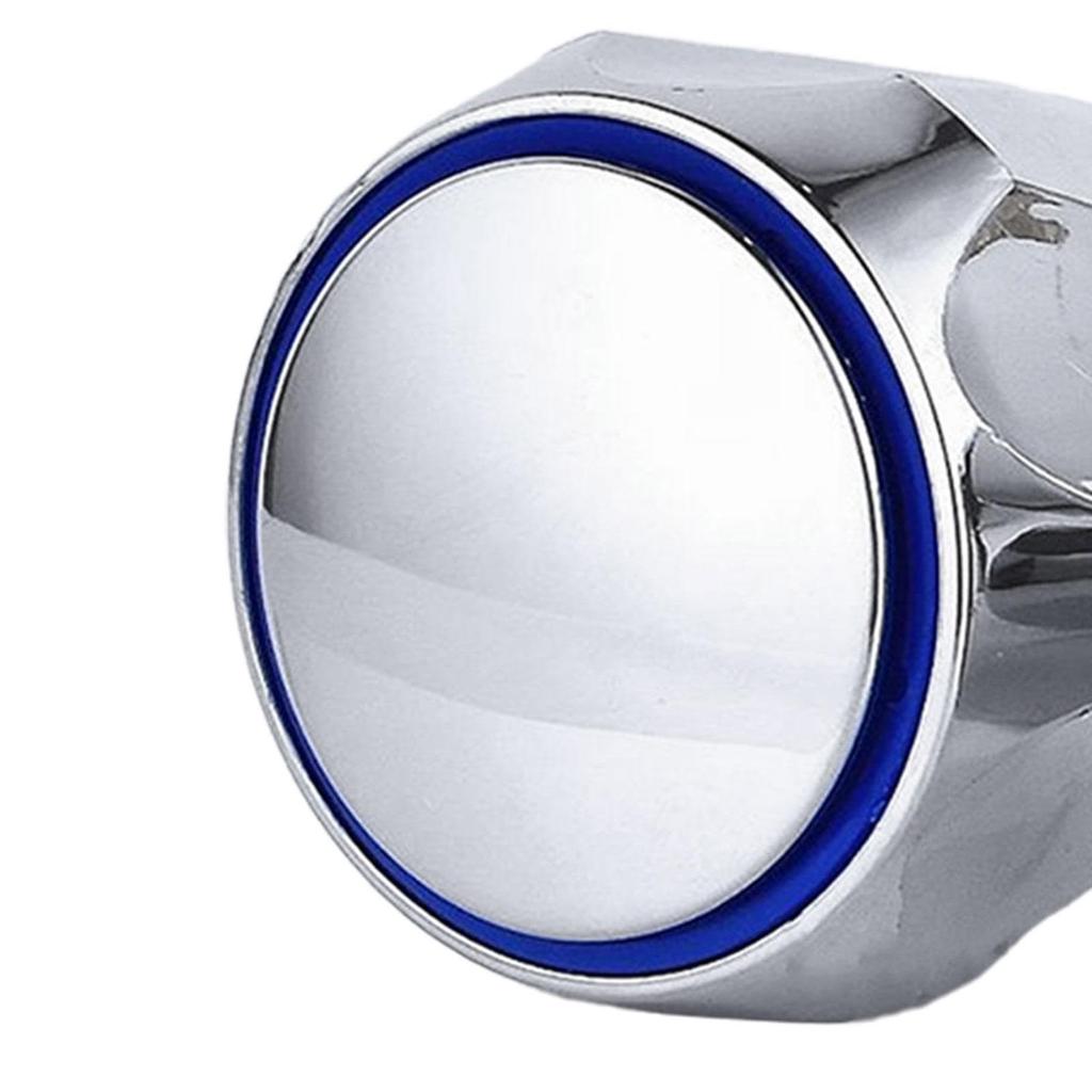 Modern Bathroom Faucet Replacement Set with Hot & Cold Self Tapping Heads Bath Faucet Conversion Set Comfortable Grip