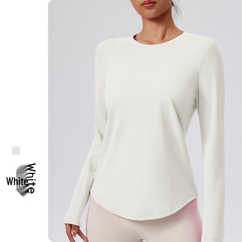 2026 Spring Women s Long Sleeve Breathable Yoga & Pilates Top XL