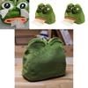 Pepe Sad Frog Plush Tissue Storage Box For Home And Office Use Soft Touch And Novel Design