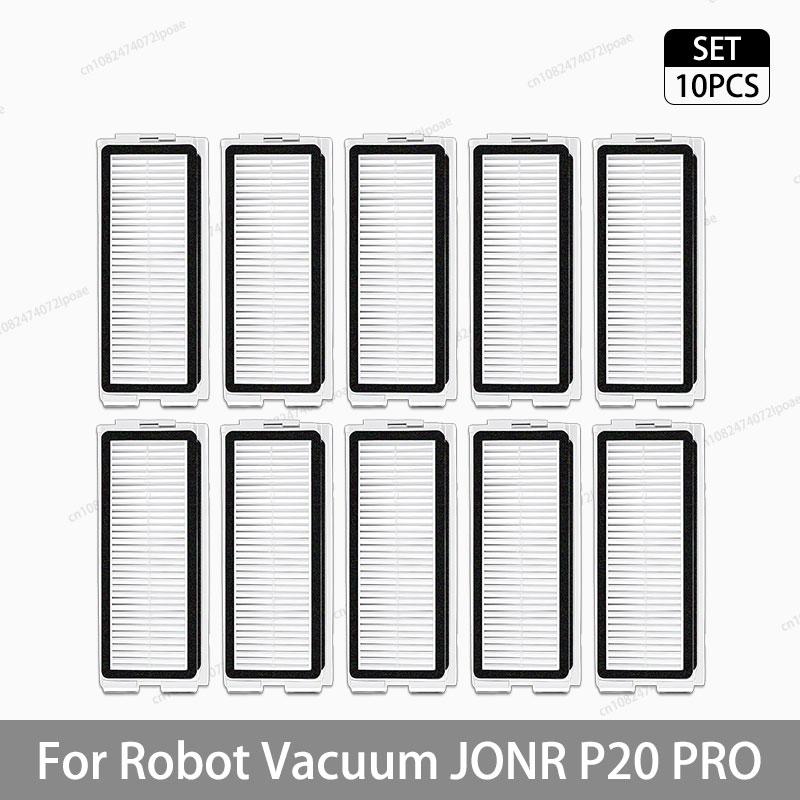 For JONR P20 PRO / T5 Pro Robot Vacuum Cleaner Accessories Main Side Brush Hepa Filter Mop Cloth Dust Bag Replacement